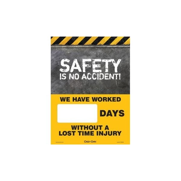 Accuform MINI DIGIDAY MAGNETIC FACES SAFETY SCN404 SCN404 - main